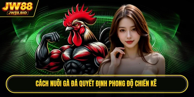 Cách nuôi gà đá quyết định phong độ chiến kê Cách nuôi gà đá quyết định phong độ chiến kê